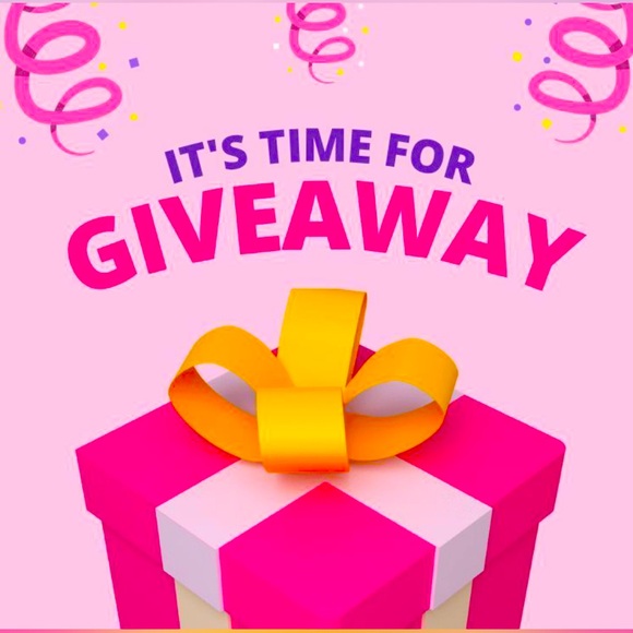 Other - Giveaway for live shows!! 🥳🛍️